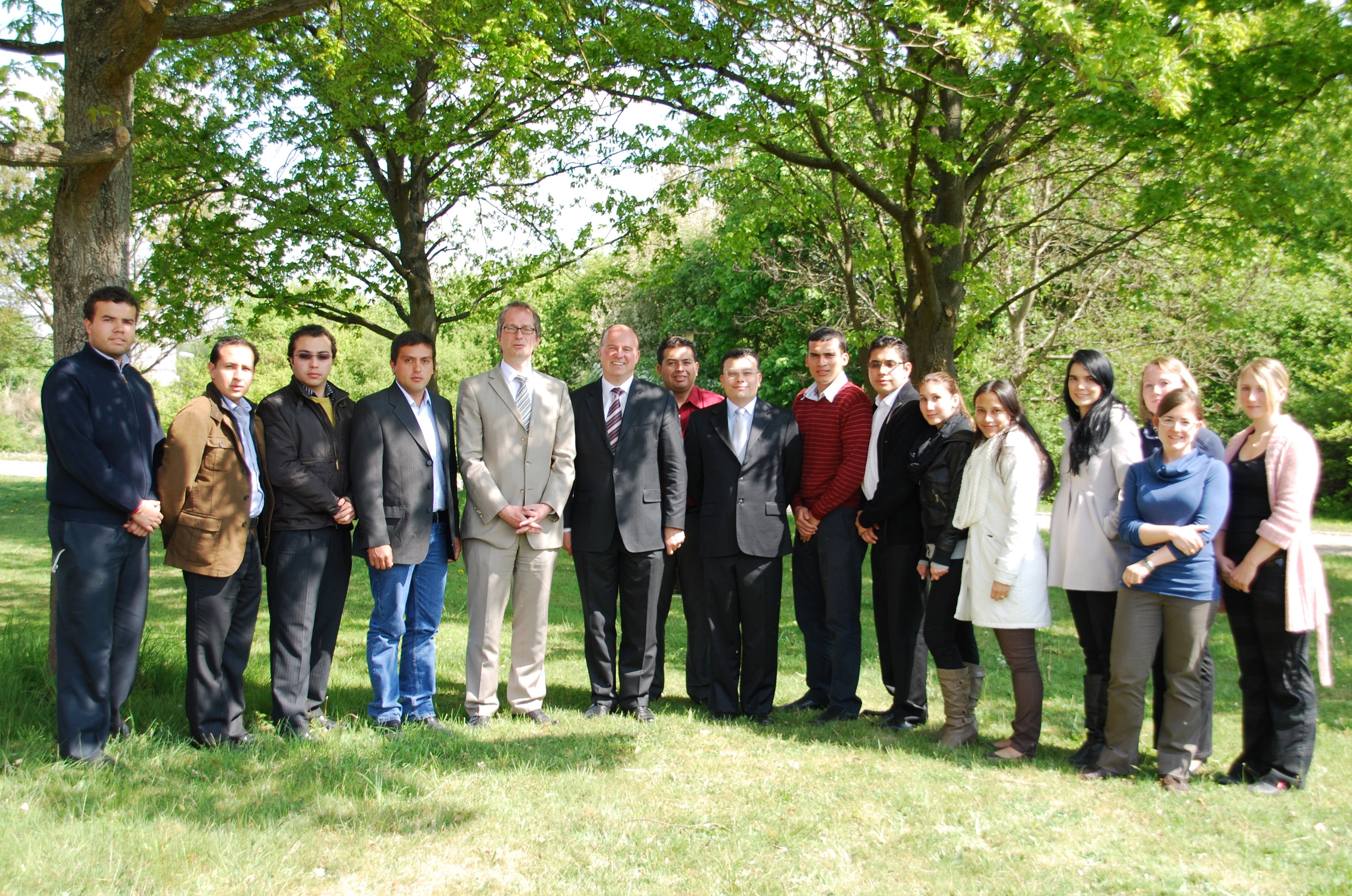 Besuch Kolumbianer Universität Bayreuth